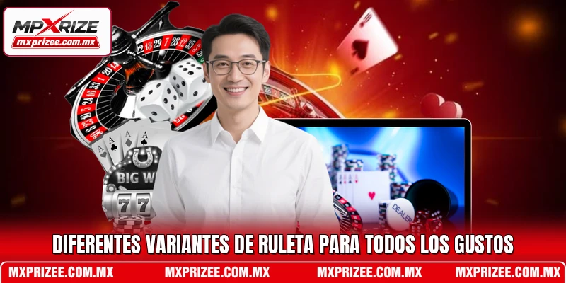 Diferentes variantes de ruleta para todos los gustos