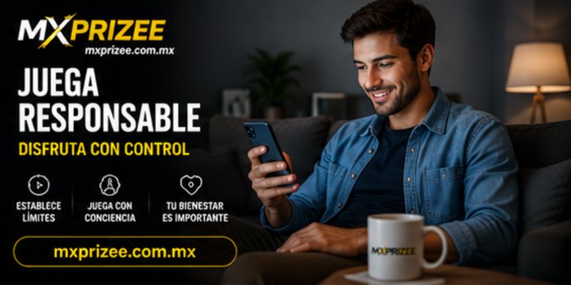 Juego responsable en MXPrize con herramientas para disfrutar del entretenimiento de forma segura